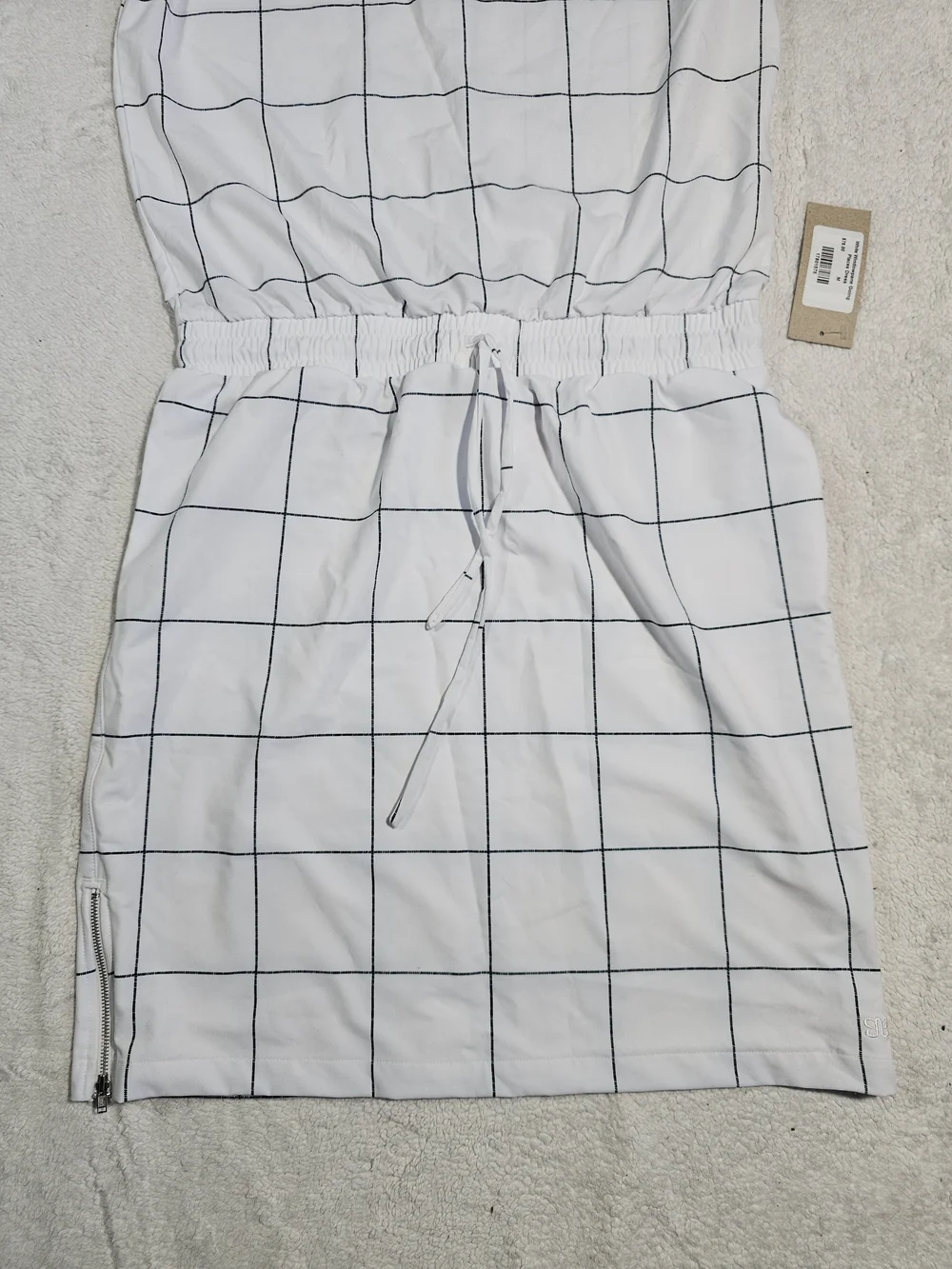 Albion Fit “Going Places” Windowpane Dress.